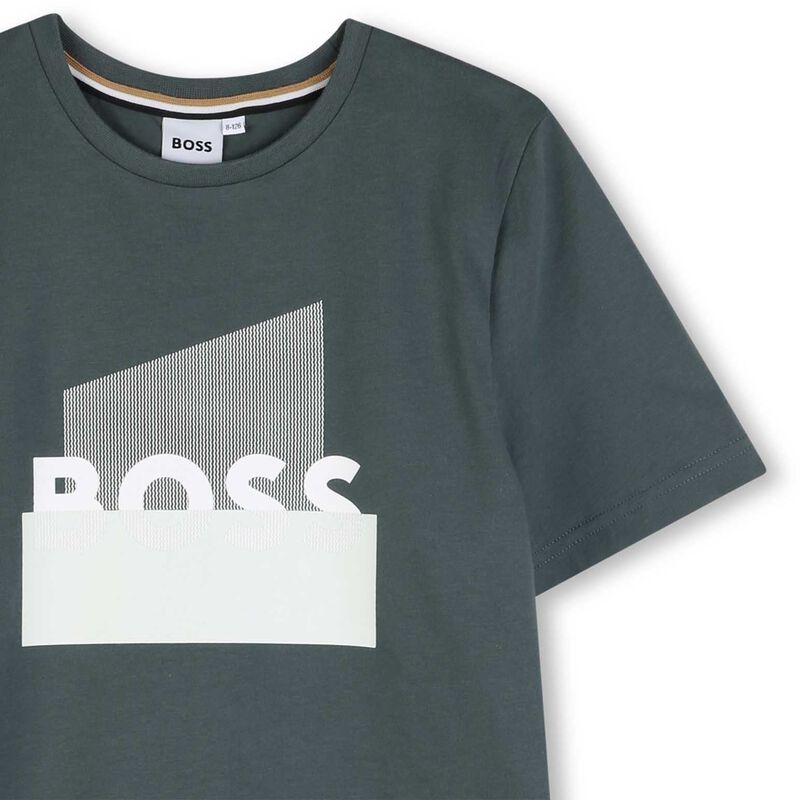BOSS Short Sleeves Tee-Shirt 6Y-8Y image number 2